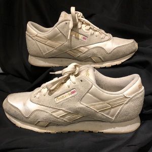 reebok classics cream